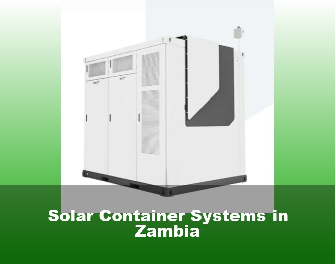 Solar Container Systems in Zambia